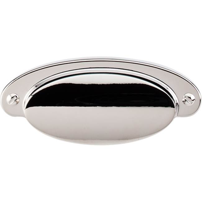 Top Knobs - Dakota Cup Pull 2 9/16 Inch (c-c) Polished Nickel - Polished Nickel