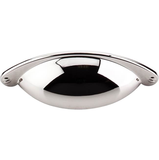 Top Knobs - Arendal Cup Pull 2 1/2 Inch (c-c) Polished Nickel - Polished Nickel