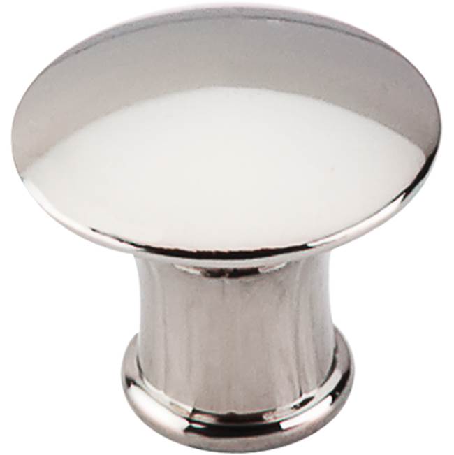 Top Knobs - Lund Knob 1 1/4 Inch Polished Nickel - Polished Nickel