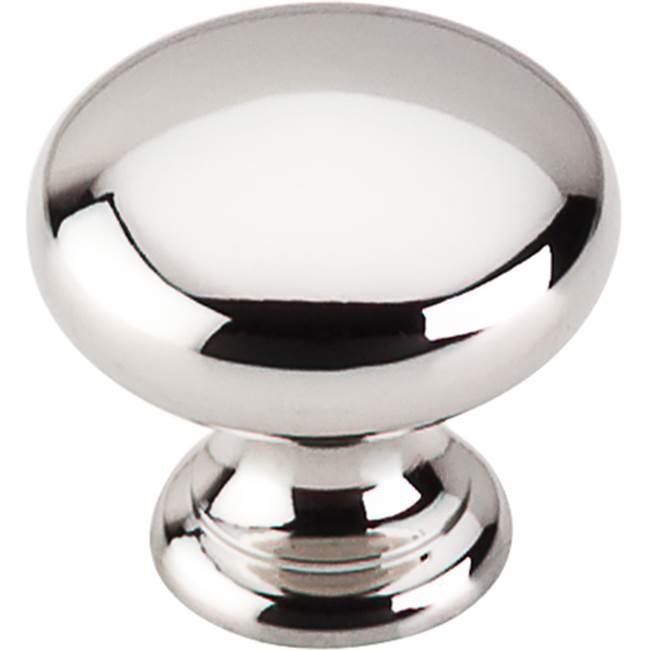 Top Knobs - Mushroom Knob 1 1/4 Inch Polished Nickel - Polished Nickel