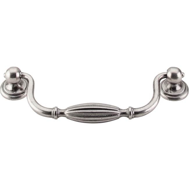 Top Knobs - Tuscany Drop Pull 5 1/16 Inch (c-c) Pewter Antique - Pewter Antique