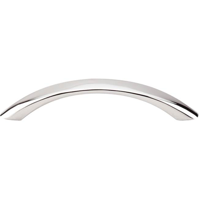 Top Knobs - Bow Pull 3 3/4 Inch (c-c) Polished Nickel - Polished Nickel