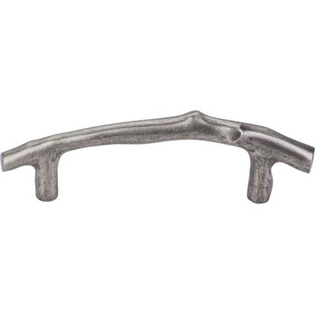 Top Knobs - Aspen Twig Pull 3 1/2 Inch (c-c) Silicon Bronze Light - Silicon Bronze Light