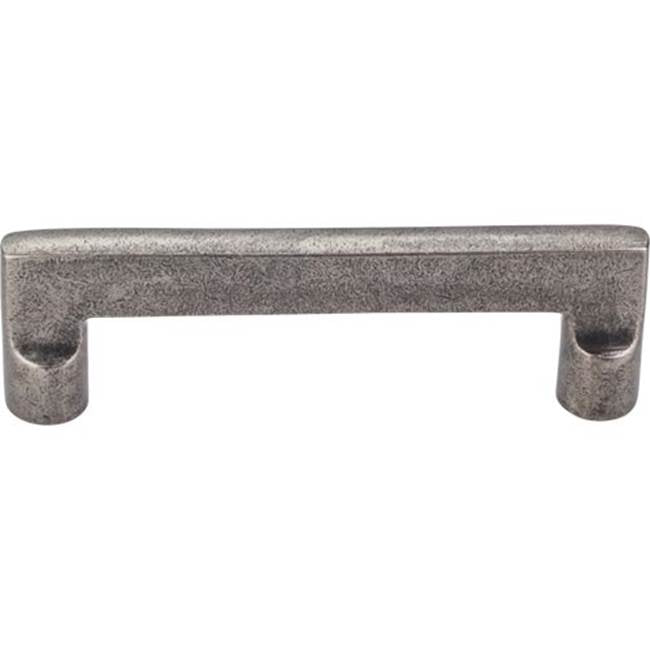Top Knobs - Aspen Flat Sided Pull 4 Inch (c-c) Silicon Bronze Light - Silicon Bronze Light