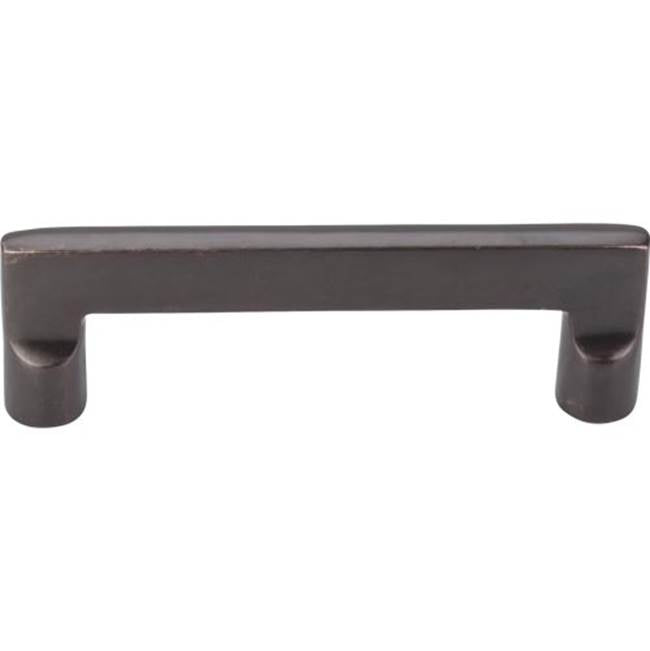 Top Knobs - Aspen Flat Sided Pull 4 Inch (c-c) Medium Bronze - Medium Bronze