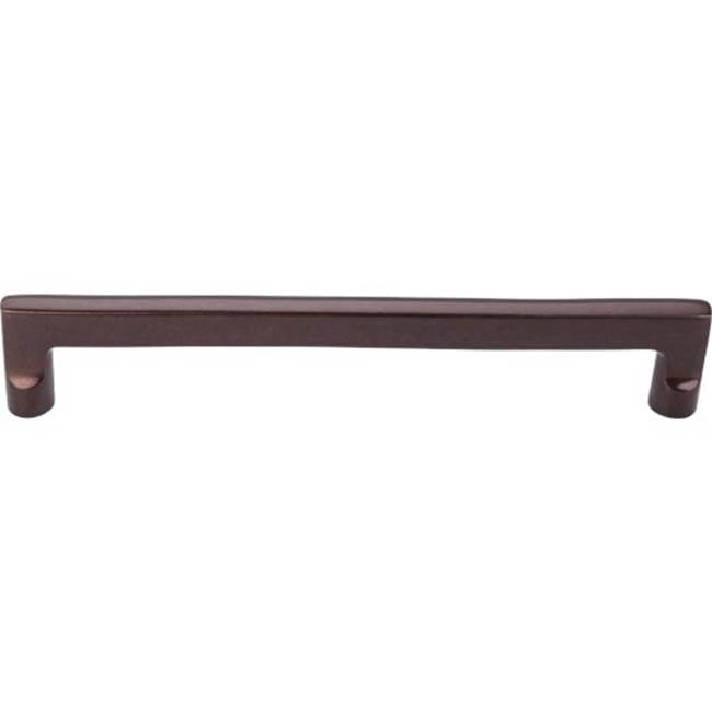 Top Knobs - Aspen Flat Sided Pull 9 Inch (c-c) Mahogany Bronze - Mahogany Bronze