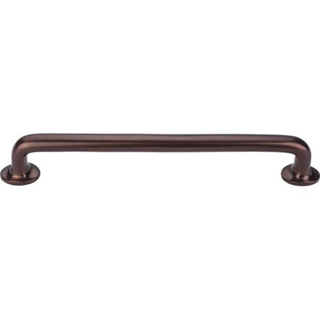 Top Knobs - Aspen Rounded Pull 9 Inch (c-c) Mahogany Bronze - Mahogany Bronze