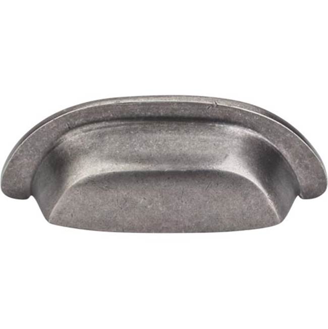 Top Knobs - Aspen Cup Pull 3 Inch (c-c) Silicon Bronze Light - Silicon Bronze Light
