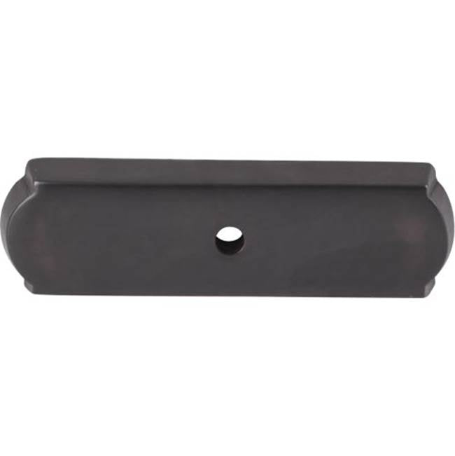 Top Knobs - Aspen Rectangle Backplate 2 1/2 Inch Medium Bronze - Medium Bronze