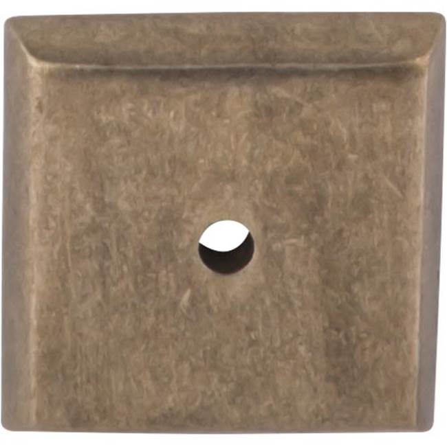 Top Knobs - Aspen Square Backplate 1 1/4 Inch Light Bronze - Light Bronze
