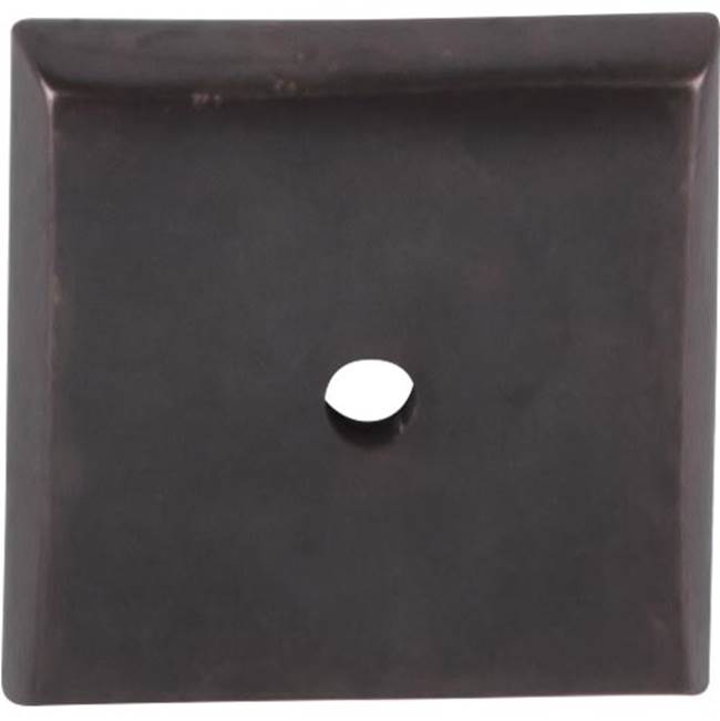 Top Knobs - Aspen Square Backplate 1 1/4 Inch Medium Bronze - Medium Bronze