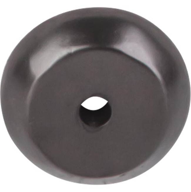 Top Knobs - Aspen Round Backplate 7/8 Inch Medium Bronze - Medium Bronze