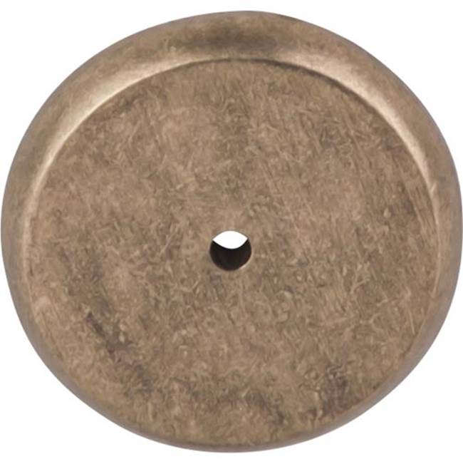 Top Knobs - Aspen Round Backplate 1 3/4 Inch Light Bronze - Light Bronze