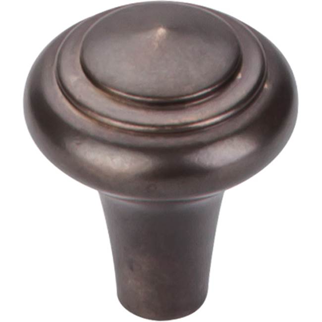 Top Knobs - Aspen Peak Knob 1 Inch Medium Bronze - Medium Bronze