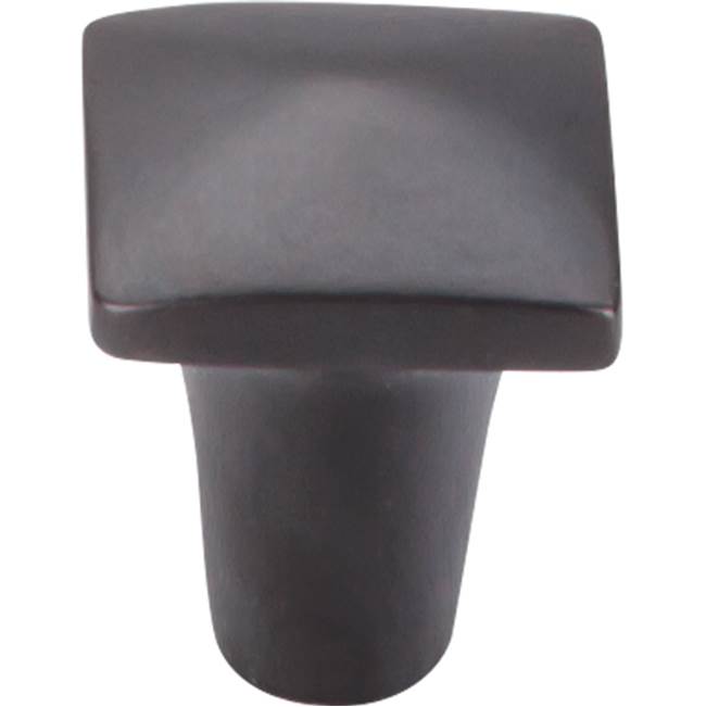 Top Knobs - Aspen Square Knob 7/8 Inch Medium Bronze - Medium Bronze