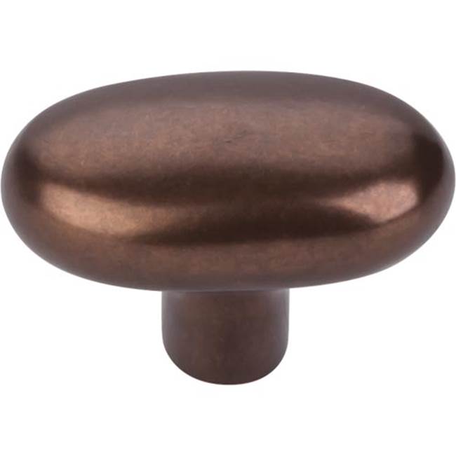 Top Knobs - Aspen Large Potato Knob 2 Inch Mahogany Bronze - Mahogany Bronze