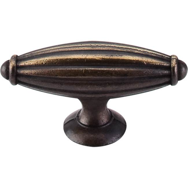 Top Knobs - Tuscany T-Handle 2 7/8 Inch Dark Antique Brass - Dark Antique Brass