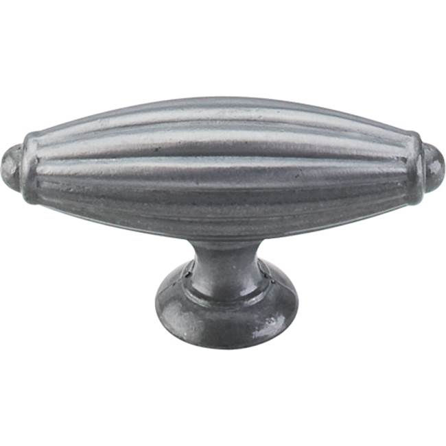 Top Knobs - Tuscany T-Handle 2 7/8 Inch Pewter Light - Pewter Light