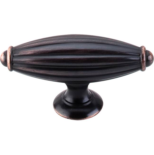Top Knobs - Tuscany T-Handle 2 7/8 Inch Tuscan Bronze - Tuscan Bronze