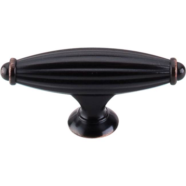 Top Knobs - Tuscany T-Handle 2 5/8 Inch Tuscan Bronze - Tuscan Bronze