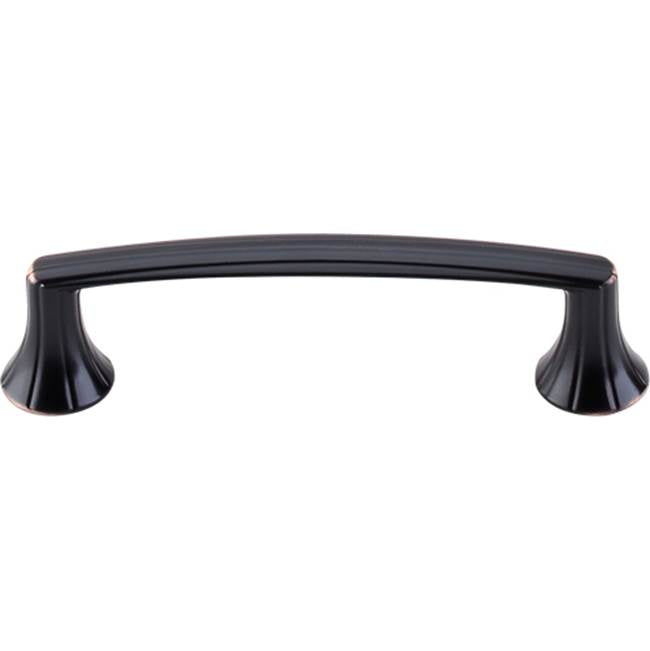 Top Knobs - Rue Pull 3 3/4 Inch (c-c) Tuscan Bronze - Tuscan Bronze
