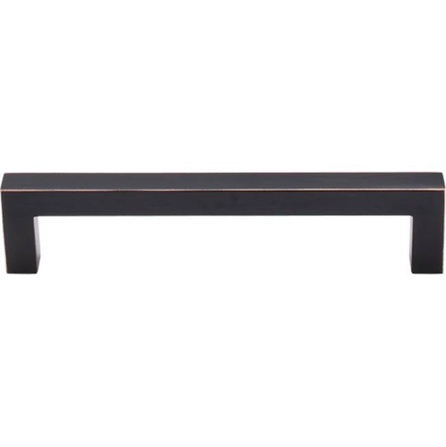 Top Knobs - Square Bar Pull 5 1/16 Inch (c-c) Tuscan Bronze - Tuscan Bronze