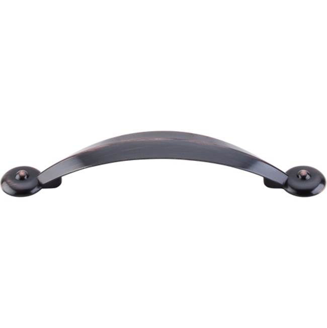 Top Knobs - Angle Pull 3 3/4 Inch (c-c) Tuscan Bronze - Tuscan Bronze