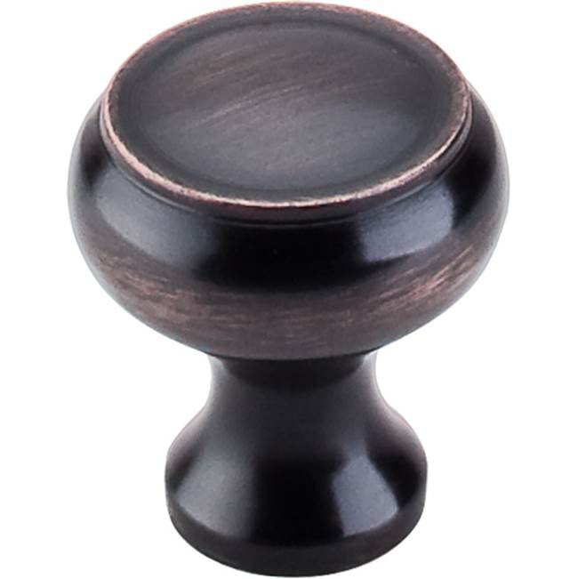 Top Knobs - Normandy Knob 1 1/8 Inch Tuscan Bronze - Tuscan Bronze