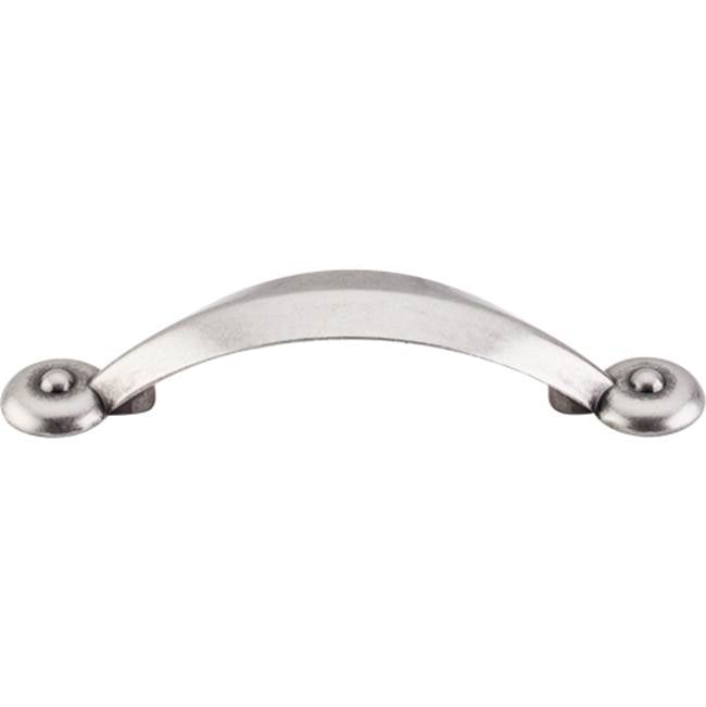Top Knobs - Angle Pull 3 Inch (c-c) Pewter Antique - Pewter Antique