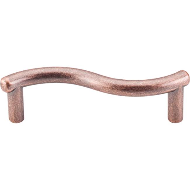 Top Knobs - Spiral Pull 3 Inch (c-c) Antique Copper - Antique Copper