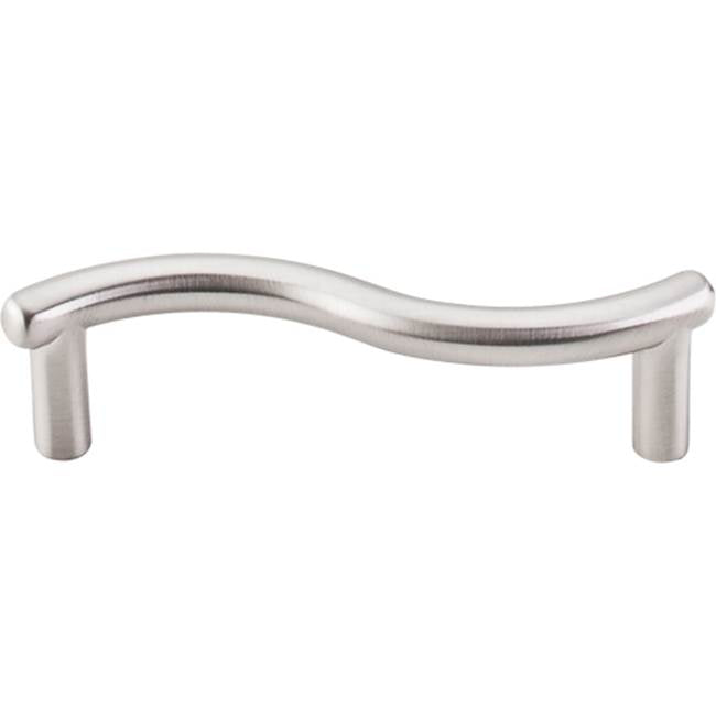 Top Knobs - Spiral Pull 3 Inch (c-c) Brushed Satin Nickel - Brushed Satin Nickel
