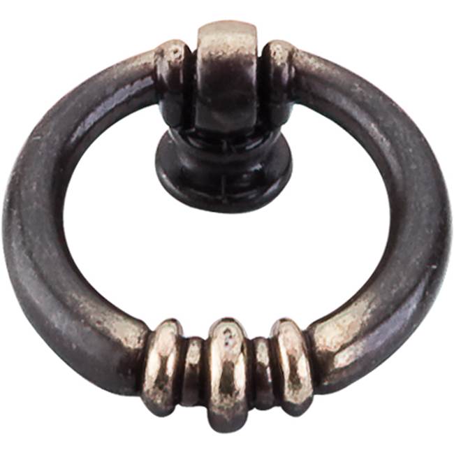 Top Knobs - Newton Ring 1 1/2 Inch Dark Antique Brass - Dark Antique Brass