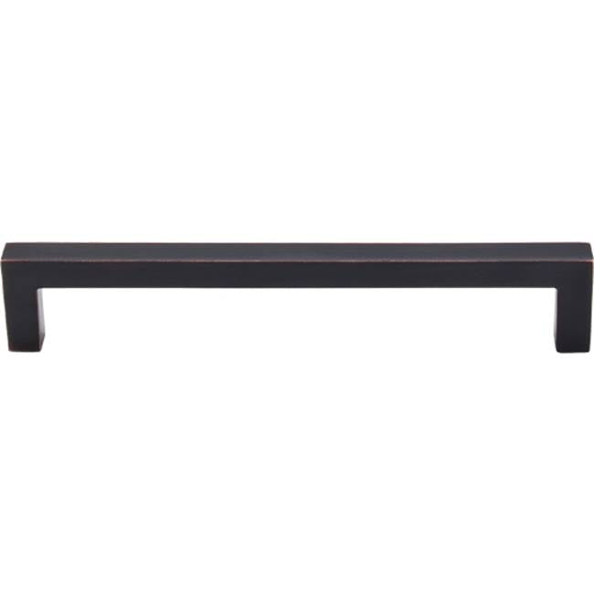 Top Knobs - Square Bar Pull 6 5/16 Inch (c-c) Tuscan Bronze - Tuscan Bronze