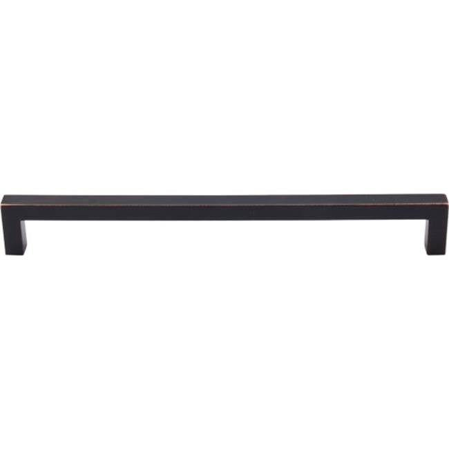 Top Knobs - Square Bar Pull 8 13/16 Inch (c-c) Tuscan Bronze - Tuscan Bronze