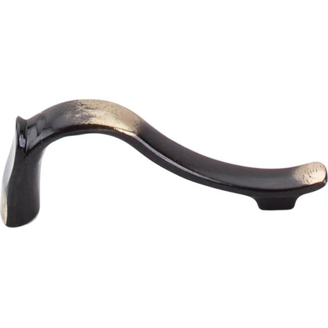 Top Knobs - Dover Latch Pull 2 1/2 Inch (c-c) Dark Antique Brass - Dark Antique Brass