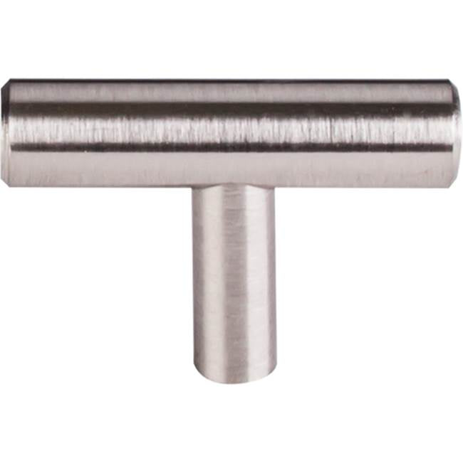 Top Knobs - Hopewell T-Handle 2 Inch Brushed Satin Nickel - Brushed Satin Nickel