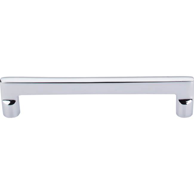 Top Knobs - Aspen II Flat Sided Pull 6 Inch (c-c) Polished Chrome - Polished Chrome