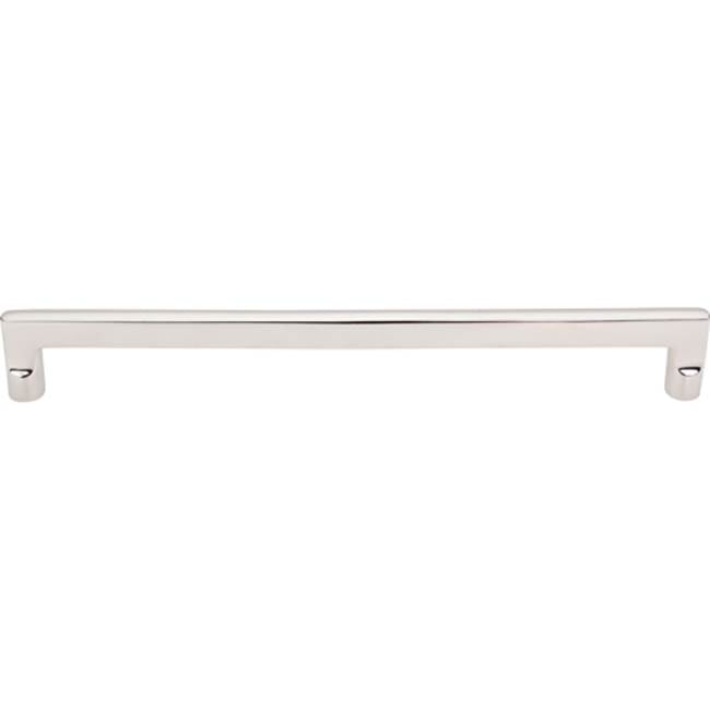 Top Knobs - Aspen II Flat Sided Pull 12 Inch (c-c) Polished Nickel - Polished Nickel