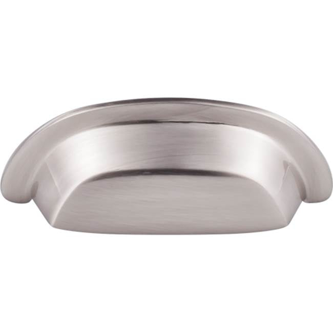 Top Knobs - Aspen II Cup Pull 3 Inch (c-c) Brushed Satin Nickel - Brushed Satin Nickel
