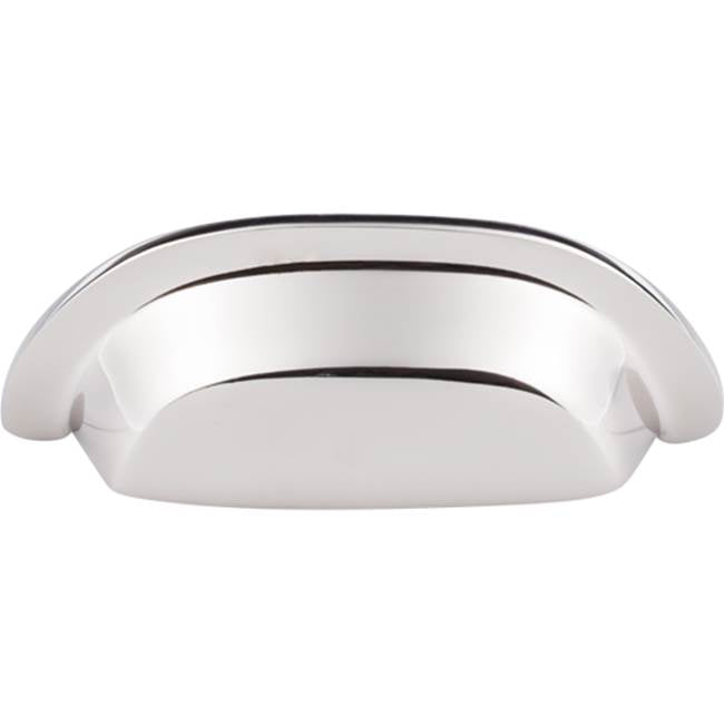 Top Knobs - Aspen II Cup Pull 3 Inch (c-c) Polished Nickel - Polished Nickel