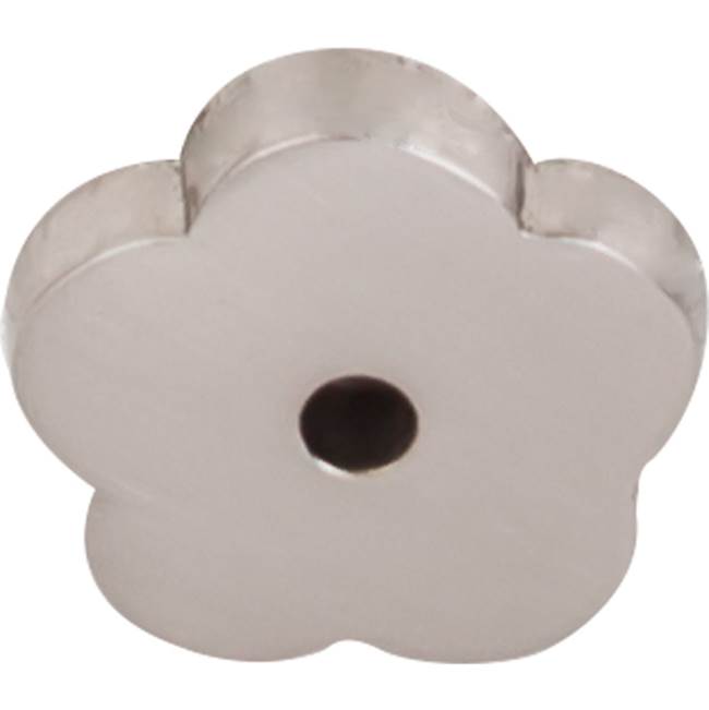 Top Knobs - Aspen II Flower Backplate 1 Inch Brushed Satin Nickel - Brushed Satin Nickel