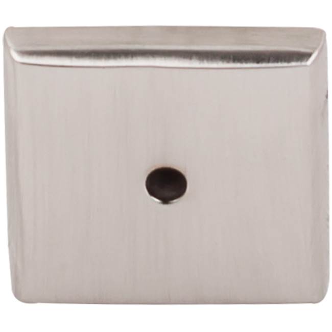 Top Knobs - Aspen II Square Backplate 1 1/4 Inch Brushed Satin Nickel - Brushed Satin Nickel