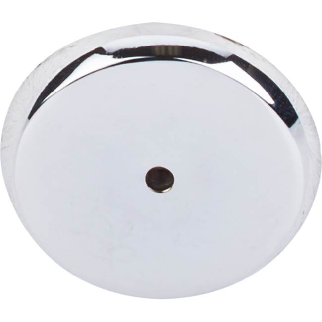 Top Knobs - Aspen II Round Backplate 1 3/4 Inch Polished Chrome - Polished Chrome
