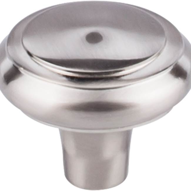 Top Knobs - Aspen II Peak Knob 1 5/8 Inch Brushed Satin Nickel - Brushed Satin Nickel