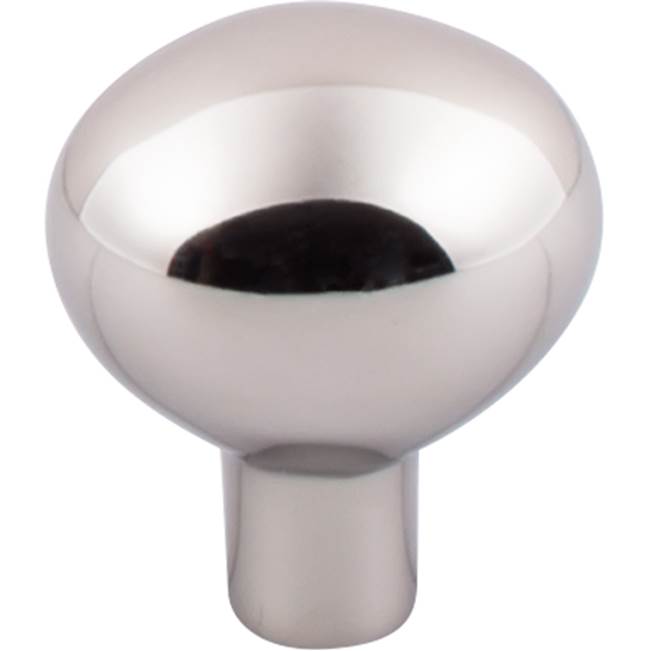Top Knobs - Aspen II Large Egg Knob 1 7/16 Inch Polished Nickel - Polished Nickel