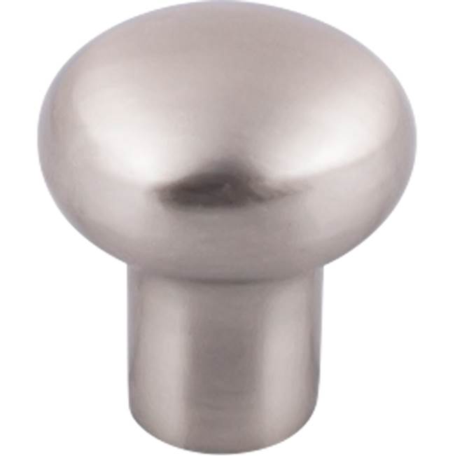 Top Knobs - Aspen II Round Knob 7/8 Inch Brushed Satin Nickel - Brushed Satin Nickel