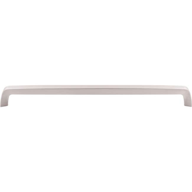 Top Knobs - Tapered Bar Pull 12 5/8 Inch (c-c) Brushed Satin Nickel - Brushed Satin Nickel