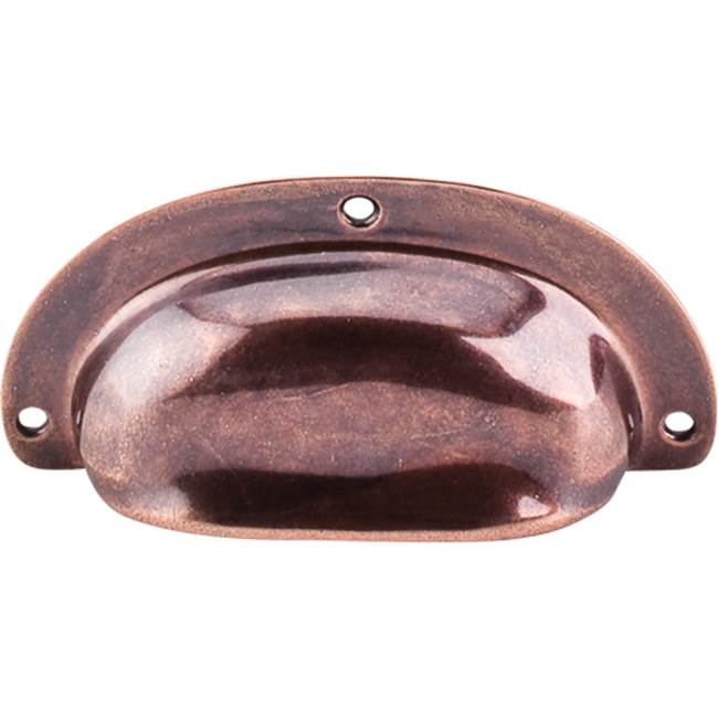 Top Knobs - Mayfair Cup Pull 3 3/4 Inch (c-c) Old English Copper - Old English Copper