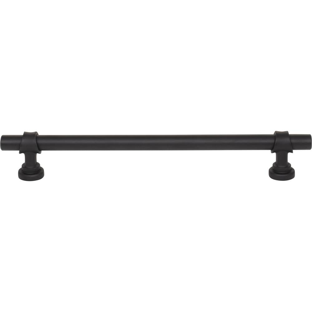 Top Knobs - Bit Pull 7 9/16 Inch (c-c) Flat Black - Flat Black