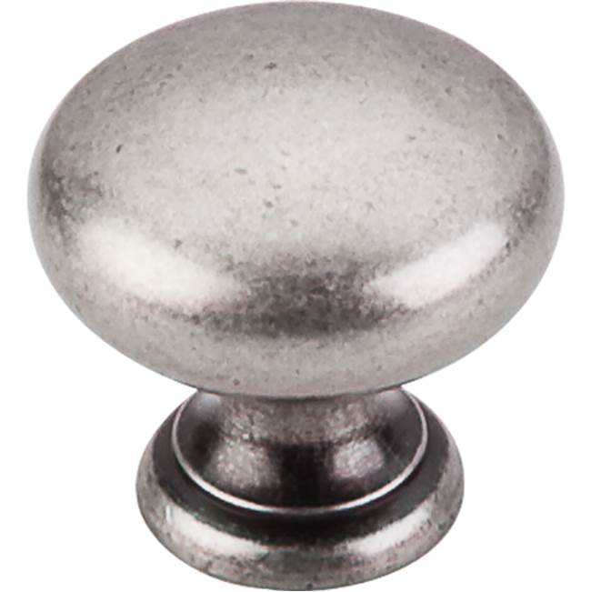 Top Knobs - Mushroom Knob 1 1/4 Inch Pewter Antique - Pewter Antique